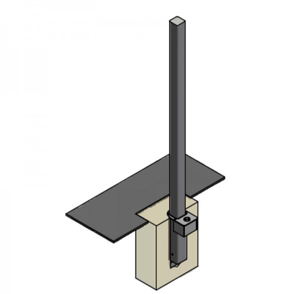 Potelet anti-stationnement